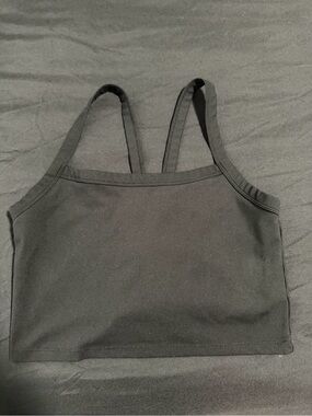 wild fable Black Cropped Bralette Tank